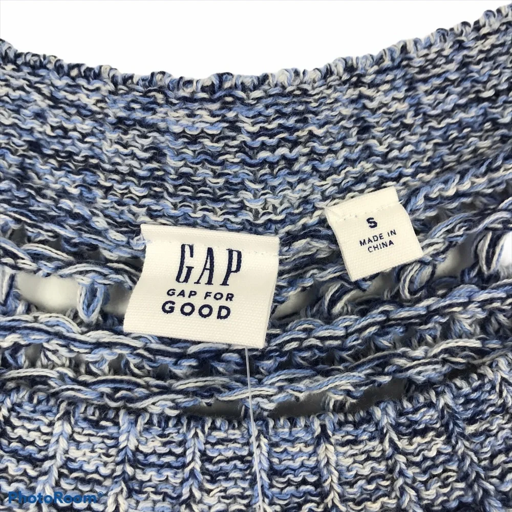 Gap Colorful Striped Open Knit Sweater - Picture 8 of 9
